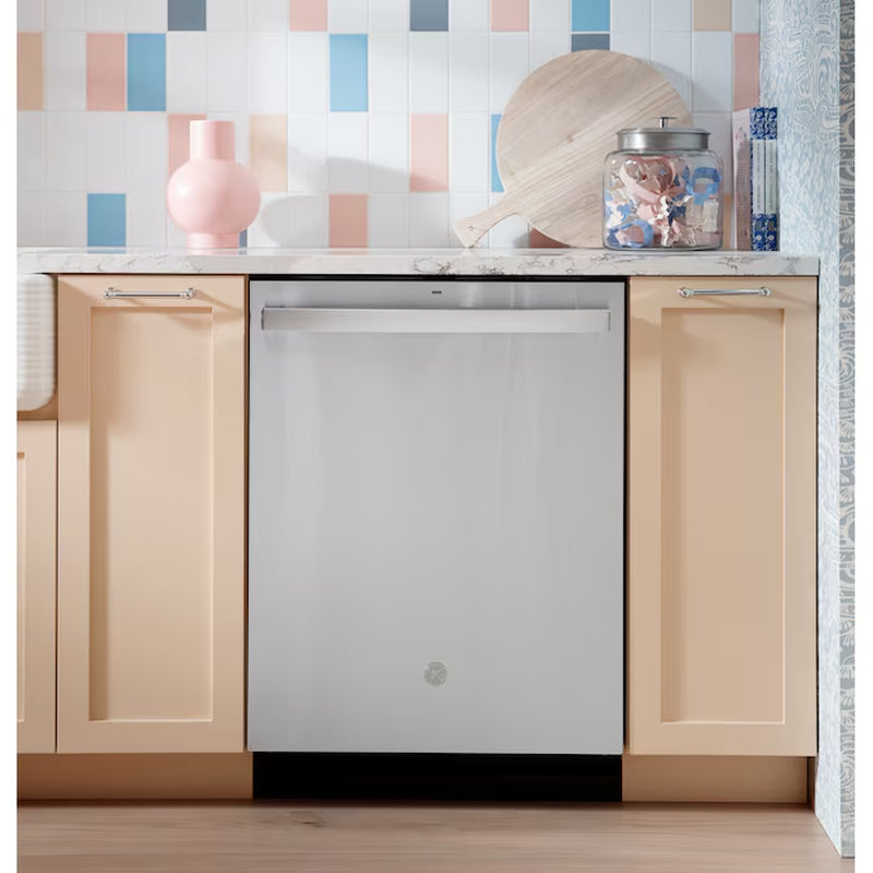Dry Boost 24-In Top Control Built-In Dishwasher with Third Rack ( Stainless Steel ) ENERGY STAR, 47-Decibel Very Quiet Sound Level