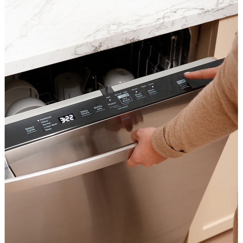 Dry Boost 24-In Top Control Built-In Dishwasher with Third Rack ( Stainless Steel ) ENERGY STAR, 47-Decibel Very Quiet Sound Level