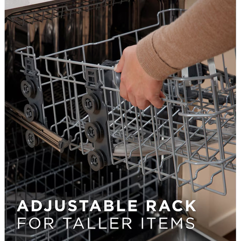 Dry Boost 24-In Top Control Built-In Dishwasher with Third Rack ( Stainless Steel ) ENERGY STAR, 47-Decibel Very Quiet Sound Level