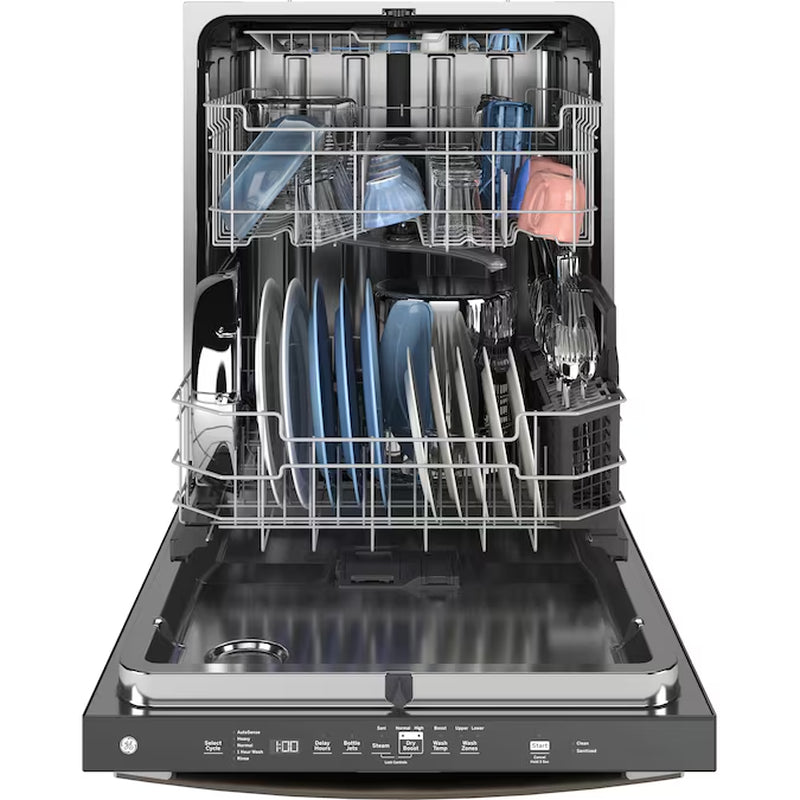 Dry Boost 24-In Top Control Built-In Dishwasher with Third Rack ( Stainless Steel ) ENERGY STAR, 47-Decibel Very Quiet Sound Level