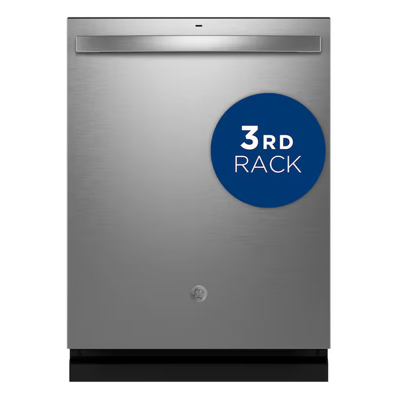 Dry Boost 24-In Top Control Built-In Dishwasher with Third Rack ( Stainless Steel ) ENERGY STAR, 47-Decibel Very Quiet Sound Level